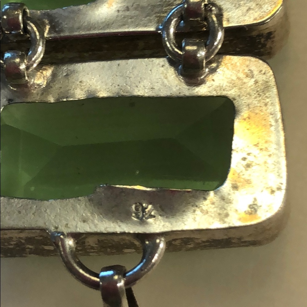 Vintage Sterling Statement Bracelet - image 6